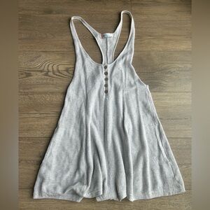 Gray Sleeveless Jumpsuit